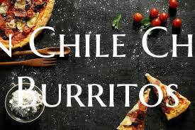 Green Chile Chicken Burritos